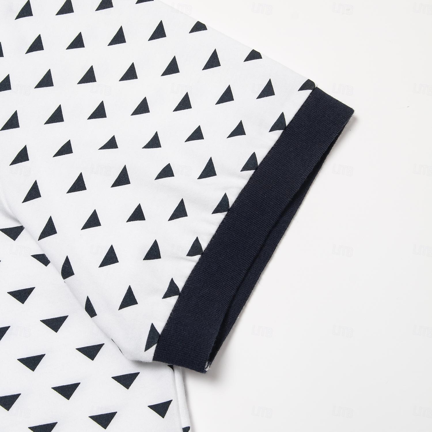 Homme Plaid Manche Courte Polos Col Rabattu Occasionnel Vêtement décontracté de travaile Formel Extérieur Soirée Imprimé Été Noir de 2025 ? $26.99 –P5