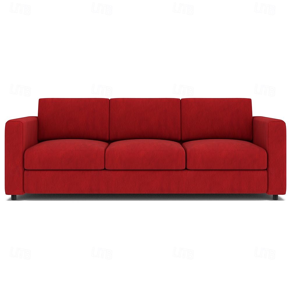 3-Seat Sofa Cover 100% Cotton Solid Color Quilted Slipcovers VIMcover LITB PRIME cover 2025 - $397.29 –P5