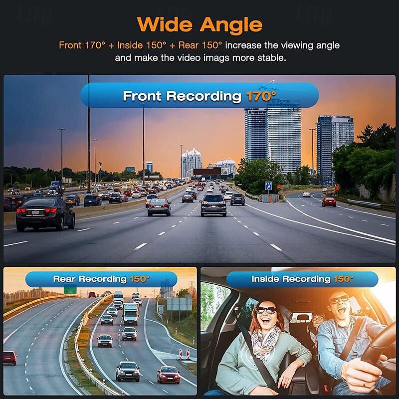 2.45 drievoudige opname 1080p720p480p loop video hd tachograaf 2025 - $64.99 –P11