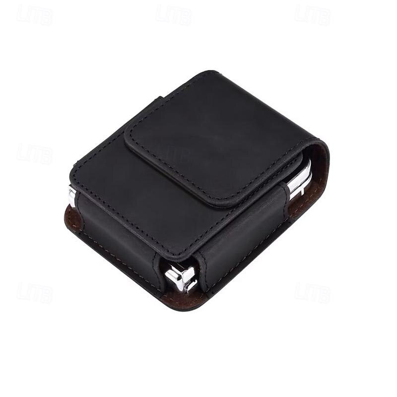 2025年 メンズ Samsung Z Flip 6/5/4/3/2/1 ユニバーサル フォンケース レザーケース ベルト ウエストバッグ プロップ PU レザーバッグ フォンウォレット ヴィンテージベルト フォン保護ケース  コレクション – $16.99 –P6