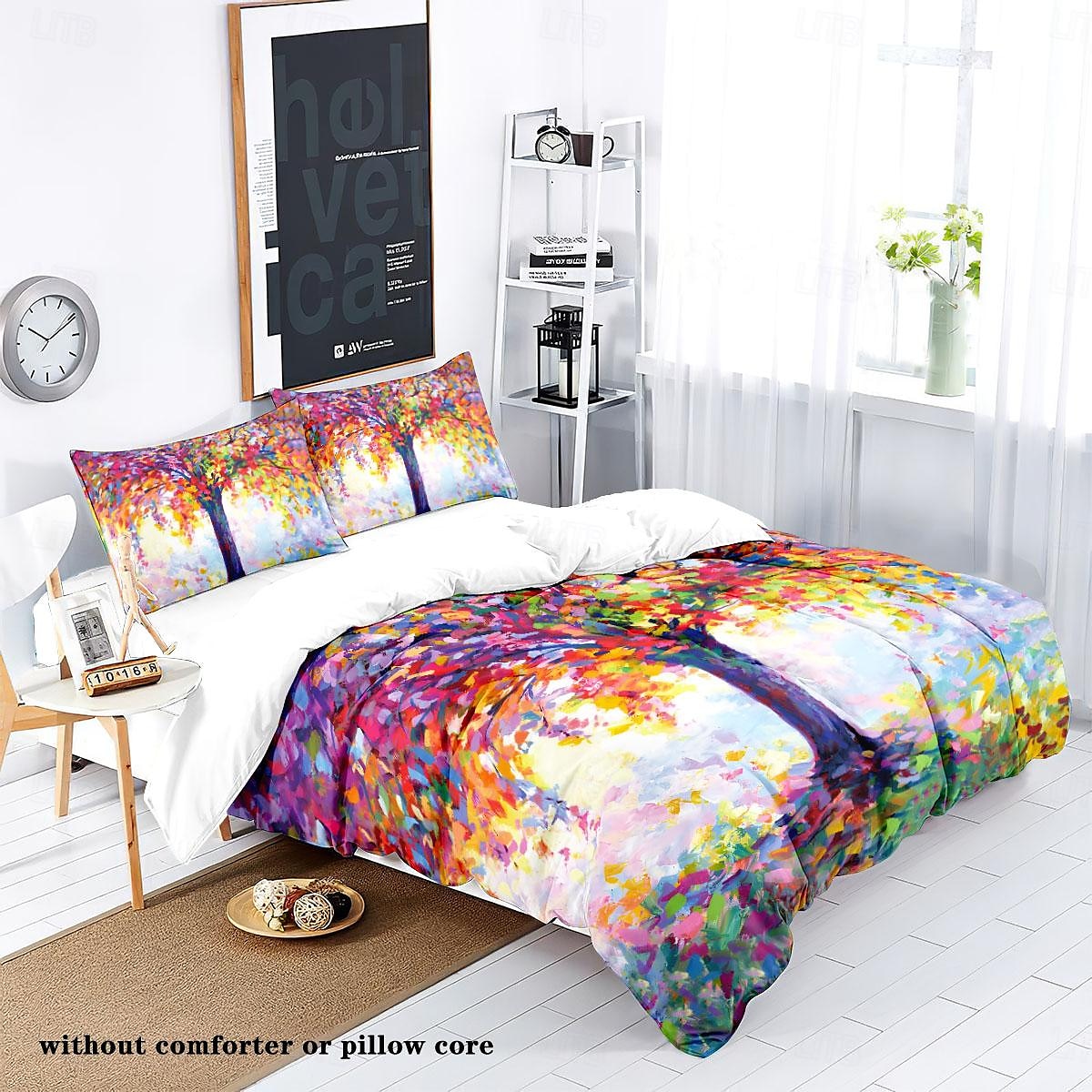 Van gogh pintura a óleo árvore conjunto de capa de edredom de 3 peças para o verão pele macia amigável de longa duração para quarto de hotel conjunto confortável de cama de 2025 por $45.99 –P6