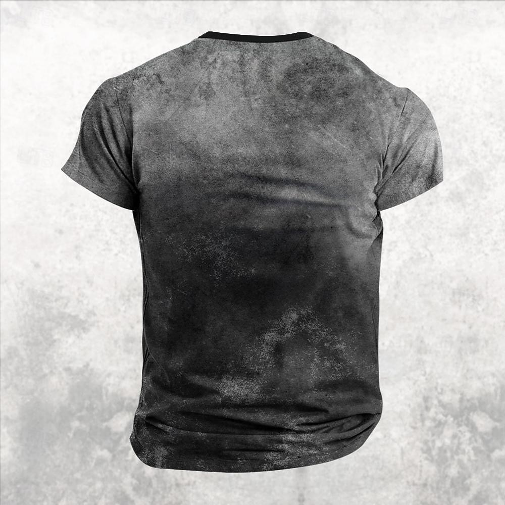 Halloween Homens A Morte Escuro Camiseta Manga Curta Camiseta Impressão 3D Meio Zíper Camisa Retro Vintage Rua Casual Diário Preto Azul Marron Verão Primavera Roupa S M L XL XXL XXXL de 2025 por $19.99 –P2