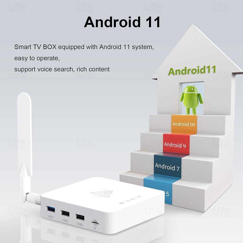 Android 11 и выше ТВ-бокс Заводской Аутлет H96 MAX S928X M12 8K 8K Cortex A55 4GB 8GB 128Гб 64Гб 32Гб 2025 - $245.59 –P2