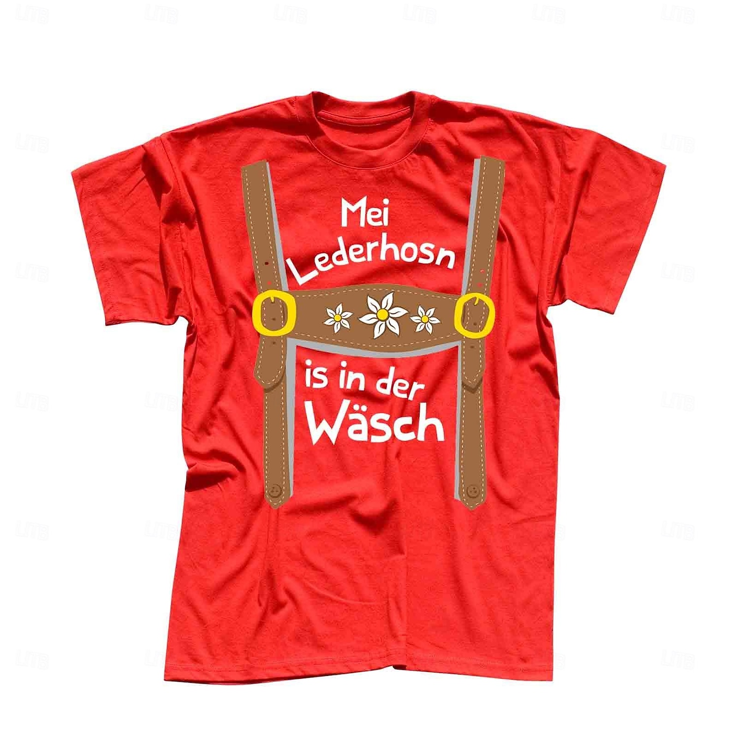 T-Shirt Lederhosen Estampado bávaro Alemán Camiseta Clásico Estilo callejero para Hombre Unisexo Adulto Estampado en caliente  para Carnaval Cerveza Oktoberfest Fiesta Casual Diario 2026 - $20.99 –P6