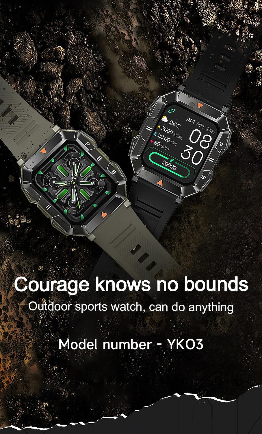 2025年 imosi yk03 スマートウォッチ 1.83インチ スマートウォッチ フィットネス ランニングウォッチ ブルートゥース 歩数計 通話リマインダー 睡眠トラッカー LEDフラッシュライト対応 男性用スマートウォッチ  コレクション – $31.99 –P1