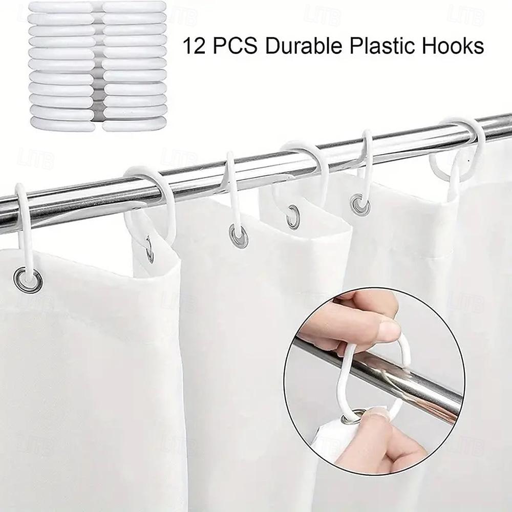 Modern Creative Bathroom Shower Curtain and Bath Mat Set, Polyester Waterproof, Mildew Resistant, Quick Dry, Non Slip, Easy to Clean, Home Bathroom Decor 2026 - $55.99 –P13