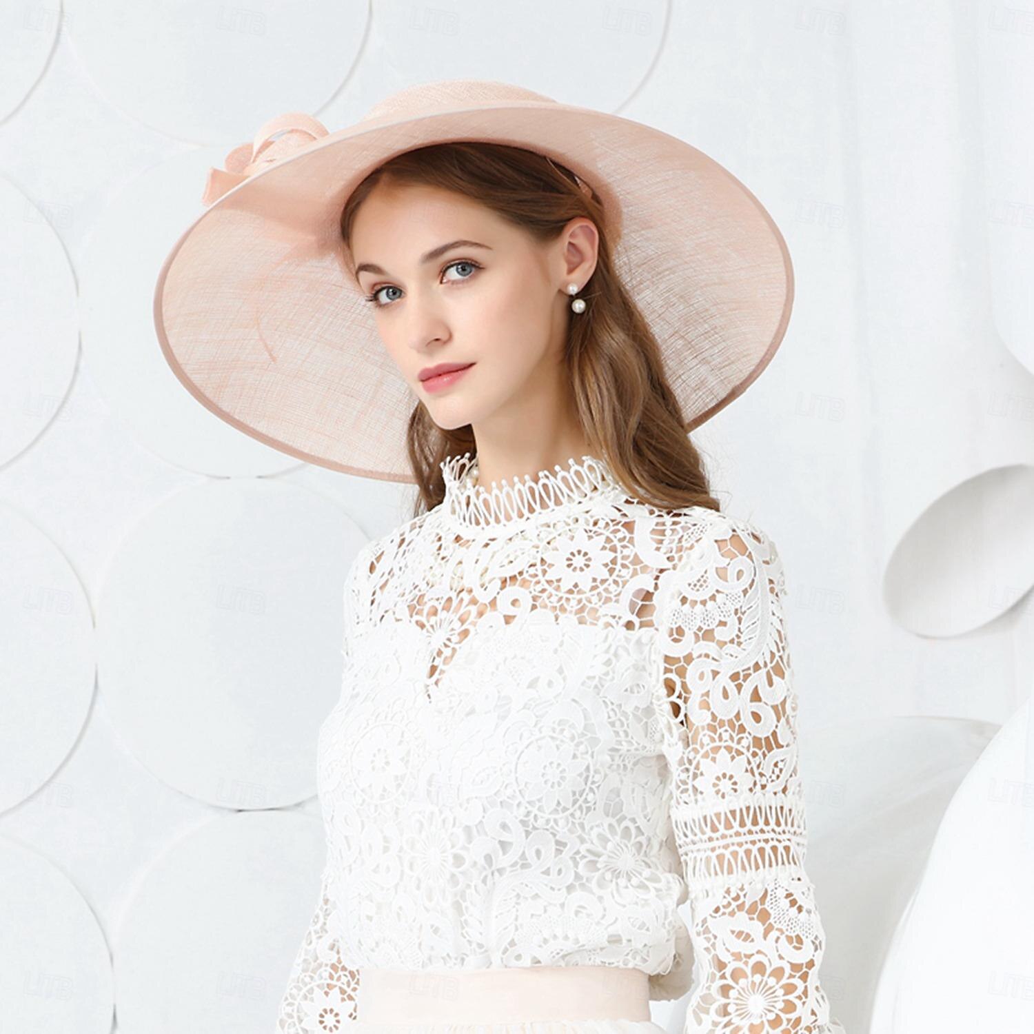 Élégant Rétro Vintage Derby accessoire Chapeau Chapeau d'église Dame Noble Déguisement Femmes Saint-Valentin Derby Fête de mariage Foulard Adulte Chapeau Printemps & Été de 2026 ? $149.99 –P4