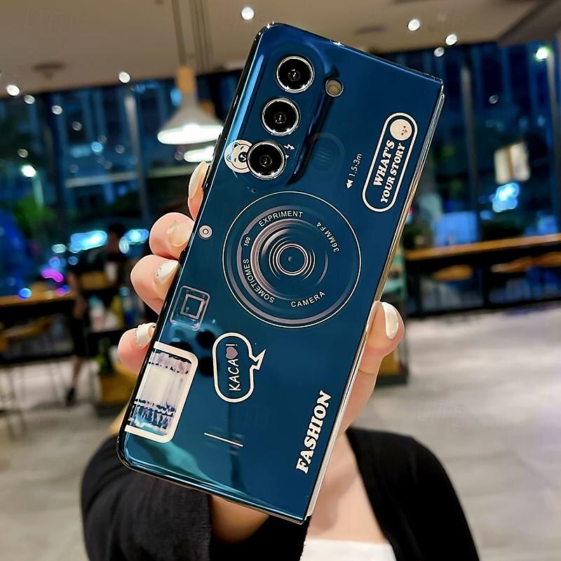 телефон Кейс для Назначение SSamsung Galaxy Z-сгиб 6 Z Fold 5 Z Fold 4 Z Fold 3 Кейс на заднюю панель Ультратонкий Защита от удара Фотоаппарат ТПУ 2025 - $16.99 –P3