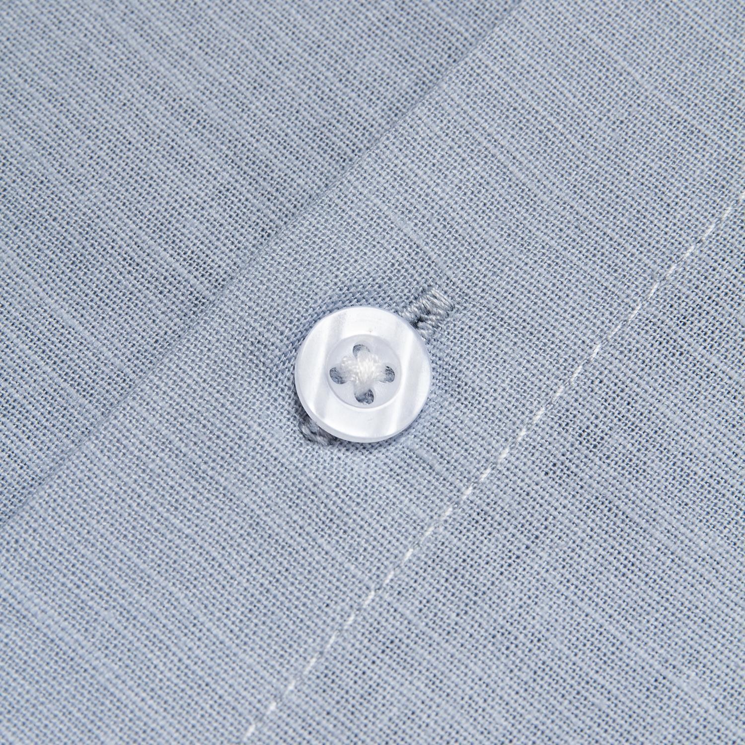 Per uomo Parola / Frase Camicia in cotone e lino Camicia con Bottoni Manica Corta Casual Casuale Athleisure Estate Collo ripiegato Bottoni Blu Grigio del 2025 a $5.49 –P9