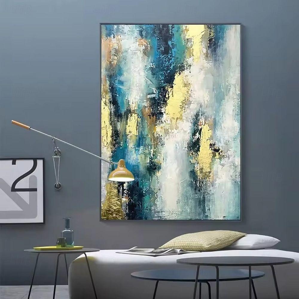 Pinturas a óleo artesanais em tela, arte de parede, decoração abstrata moderna para decoração de casa, pintura sem moldura enrolada de 2026 por $53.99 –P6