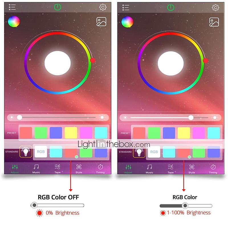 RGB LED Strip Lights Kit, High Brightness 7m 3.5m Strip Lights without Voltage Drop, Samrt WIFI or Bluetooth Controller Music Synchronization Control APP Control Suitable for Family Atmosphere Festivals Music Party 2025 - $35.99 –P5