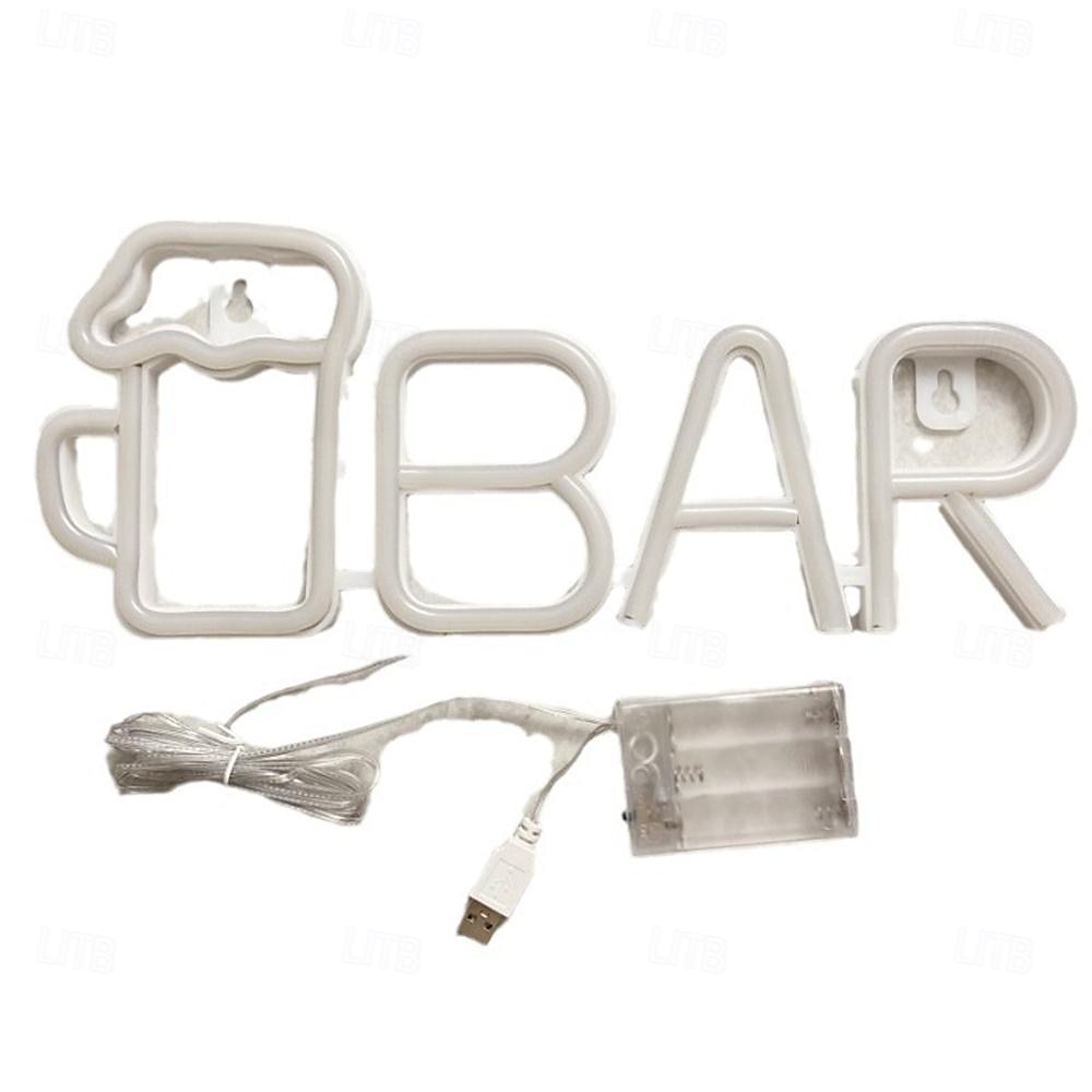 Светодиодная неоновая лента для бара Октоберфест, теплая белая бело-фиолетовая вывеска осветит ваше лето с помощью этой предварительно освещенной светодиодной вывески для бара, идеально подходящей для наружного и настенного декора. 2026 - $33.99 –P2