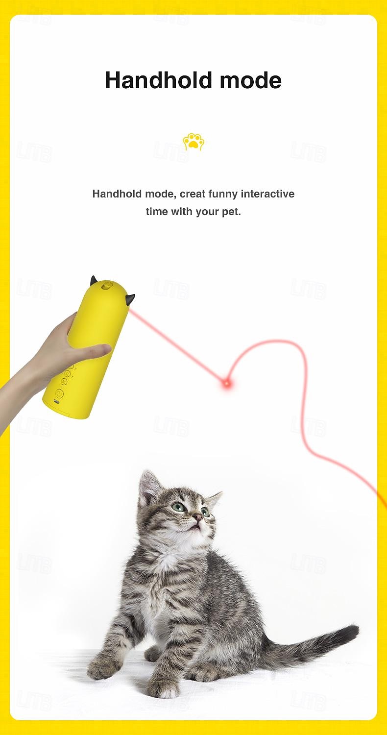 2025年 インタラクティブトイ ととも​​に ペット運動 のために 猫用 屋内 屋外 ペットプレイ  コレクション – $34.99 –P8