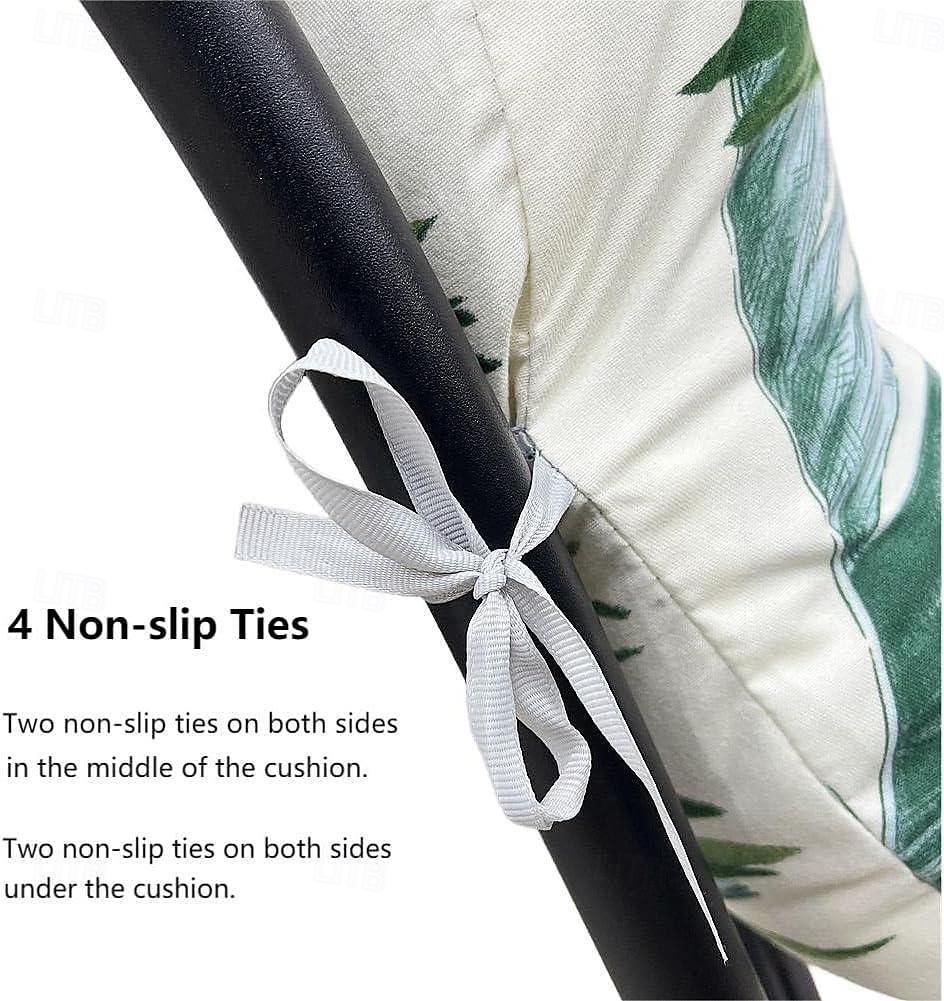 cuscino per sedia a dondolo trapuntato antiscivolo comodo cuscino reclinabile sedia in rattan cuscino a bovindo del 2025 a $31.99 –P2