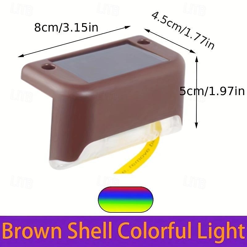 1шт 1 W Внешние настенные светильники Светодиоды на солнечной батарее Дорожные огни и фонари Солнечная батарея Тёплый белый Белый Разные цвета 3.7 V 1 Светодиодные бусины 2026 - $41.99 –P14
