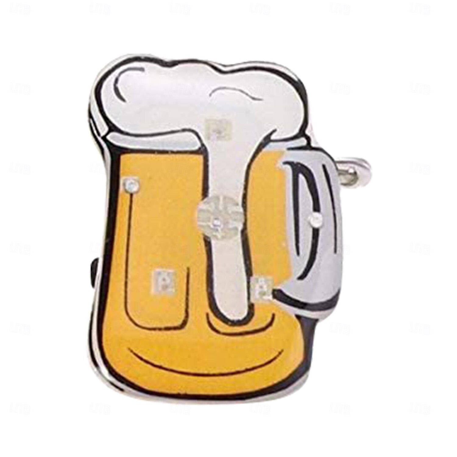 Oktoberfest Series Flash Brooch Mug Flash Name Tag Oktoberfest Decoration Small Gift 2025 - $16.49 –P3