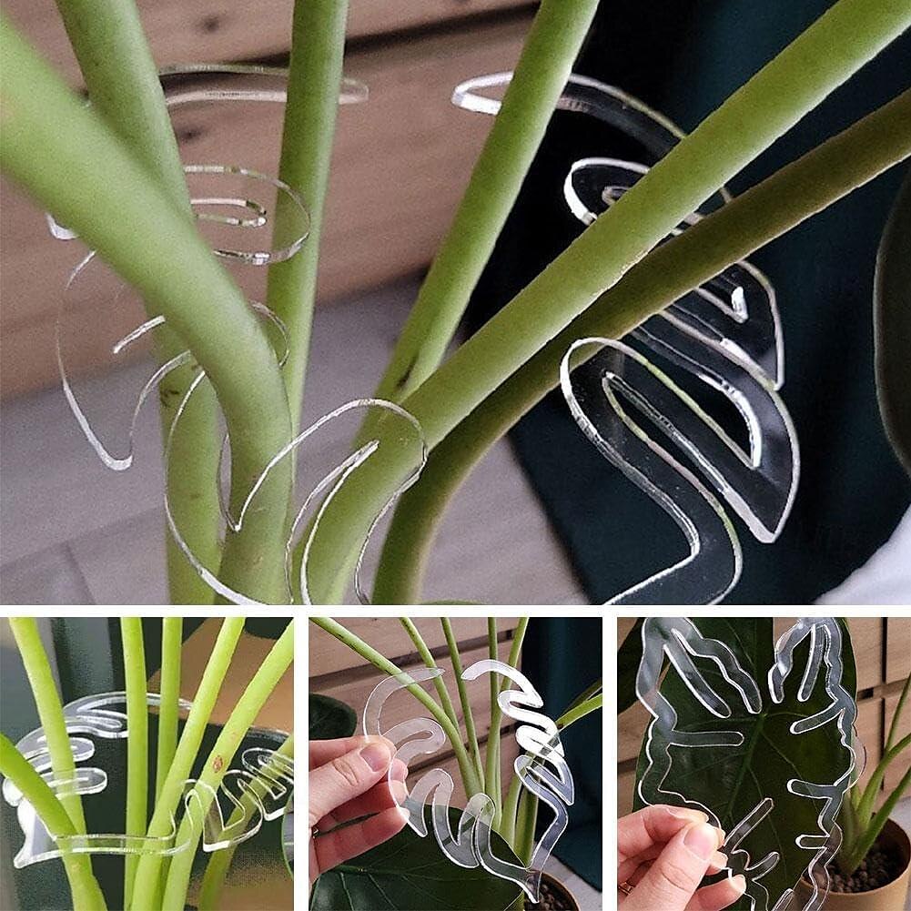 2025年 2個/セット タートルシェル竹クランプセット、植物茎プラスチックサポート、タートルシェル竹クランプ再利用可能な植物保持サポート、花茎ホルダー  コレクション – $20.99 –P9