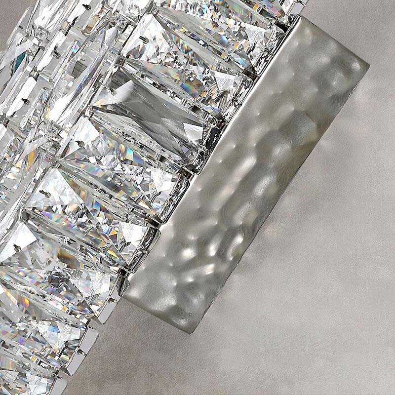 led vnitřní nástěnná svítidla 3-barevné světlo 5/11 cm luxusní kreativní ceystal nástěnné svítidlo moderní severský styl obývací pokoj TV pozadí lampa jednoduchá minimalistická ložnice noční lampa 2025 - $99.99 –P8