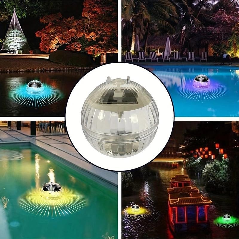 2025年 1個 3 W 水中ライト ソーラー駆動 RGB 3.7 V 1 LEDビーズ  コレクション – $12.49 –P10