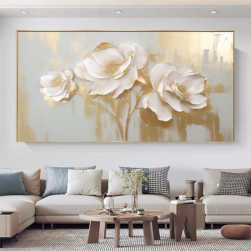 pictură în ulei forală pictură manuală abstractă artă cu flori 3d pictură în ulei pe pânză pictură în ulei peisaj natural realizat manual decorarea casei pictură în ulei cu flori de trandafir artă 2026 - $69.99 –P15