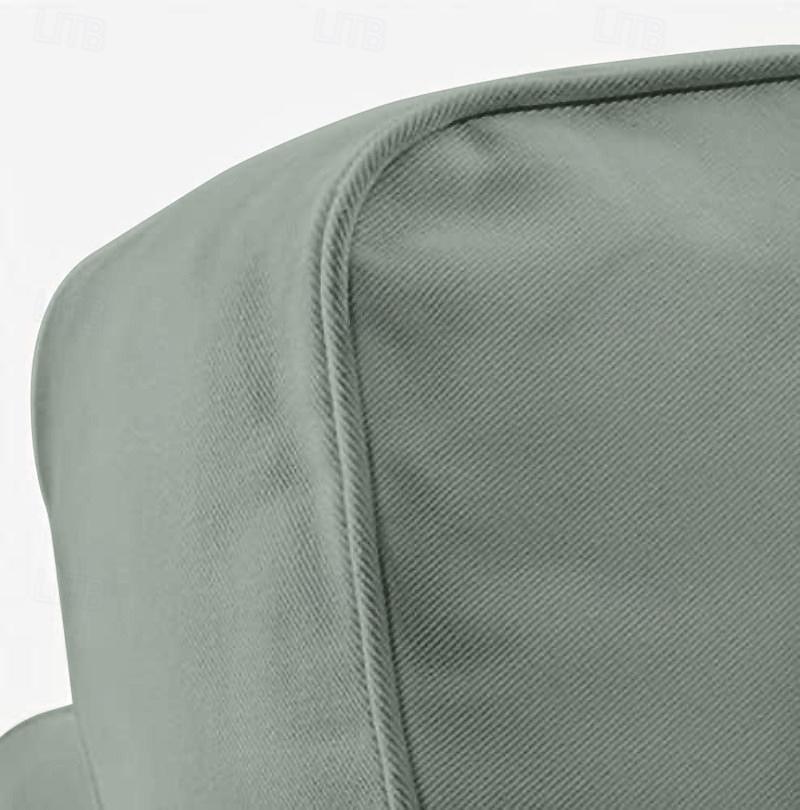 1-sits bomullstwill fåtöljöverdrag regular fit med pipings maskintvättbart 2025 - $153.99 –P8