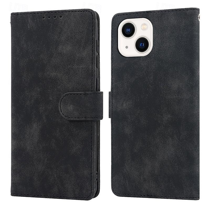 Phone Case For iPhone 15 Pro Max iPhone 14 13 12 11 Pro Max Plus Mini SE Wallet Case with Wrist Strap Kickstand Card Slot Retro TPU PU Leather 2025 - $18.99 –P2