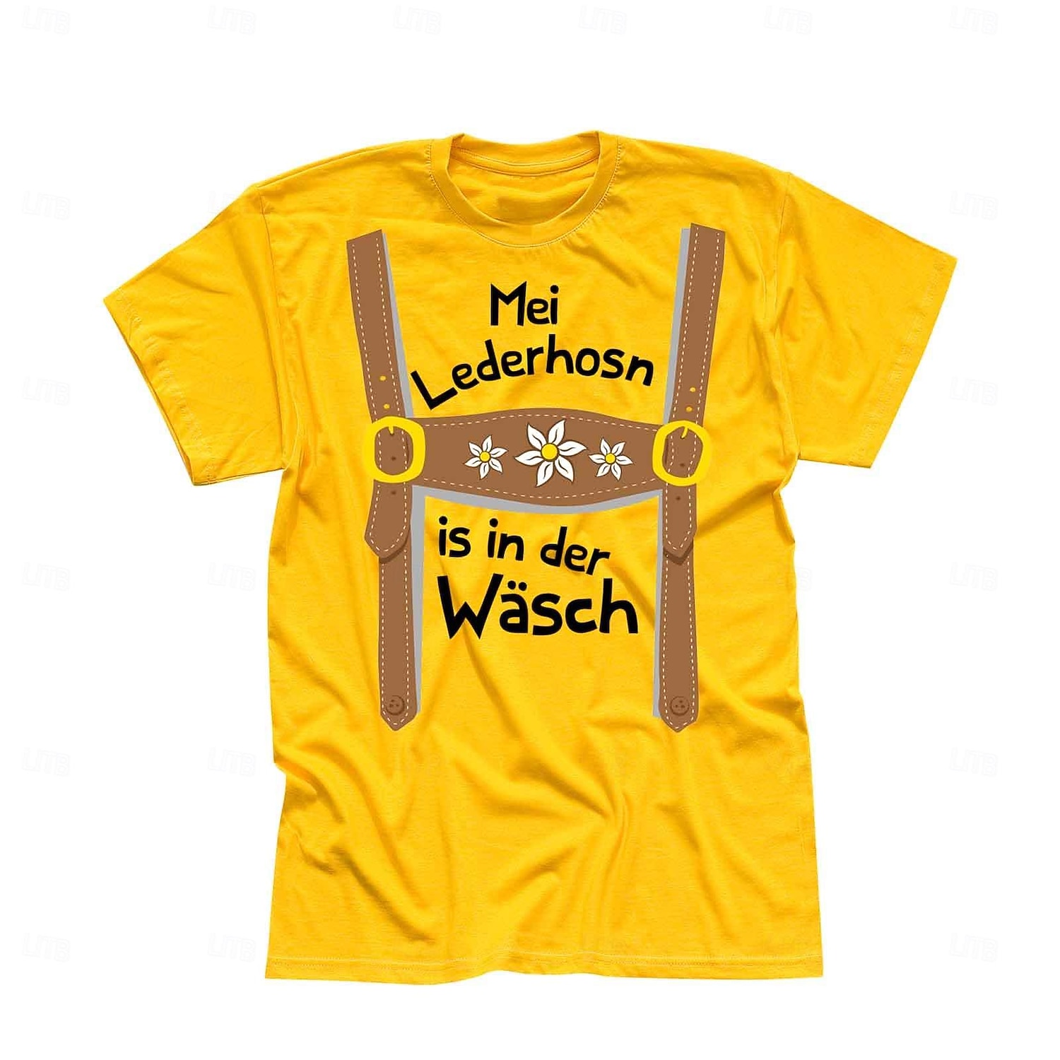 T-Shirt Lederhosen Estampado bávaro Alemán Camiseta Clásico Estilo callejero para Hombre Unisexo Adulto Estampado en caliente  para Carnaval Cerveza Oktoberfest Fiesta Casual Diario 2026 - $20.99 –P3
