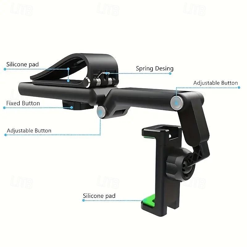 1080 Rotating Sun Visor Car for Phone Mount -Universal iPhone 7Holder with Full Swivel Sun-Blocking and 7 Inch Support for SeamlessDriving Experience 2025 - $8.99 –P3