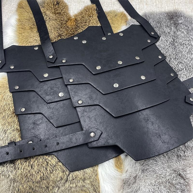 Retro Antiguo Medieval Renacimiento Armas y Armaduras Camisa de señora Armadura de Hombro Vikingo forastero Hombre Vikingo Carnaval Mascarada Rendimiento Fiesta / Noche Escenario Adulto Armadura de 2025 - GBP £31.61 –P4