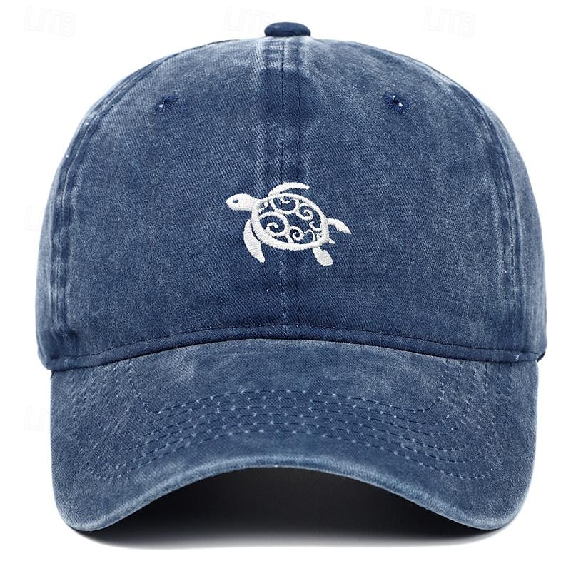 Herren Cap Basecap Sonnenhut Kappe Schwarz Rosa Baumwolle Bestickt Modisch Brautkleider schlicht Strasse Täglich Schildkröte Einstellbar Sonnenschutz Atmungsaktiv 2025 - $11.75 –P1