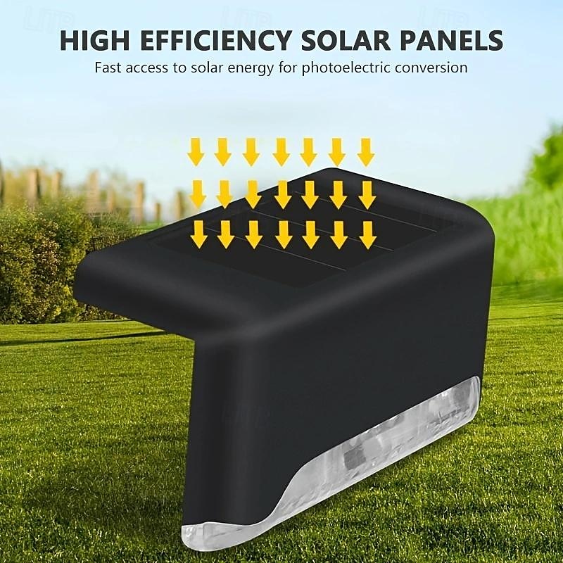 20pcs Solar LED Fence Lights - Effortless Charging, Durable Waterproof Design - Brighten Your Garden, Steps & Pathways with Cool White Ambiance - A Perfect Decorative Lighting Solution for Courtyards 2025 - $69.99 –P5