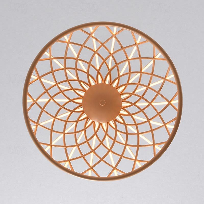 lampada a sospensione a led bianco caldo 45 cm 1 luce vintage a forma di ciotola lanterna antica in vimini lampada a sospensione in metallo acrilico giardino sala da pranzo studio camera da letto del 2025 a $449.99 –P3