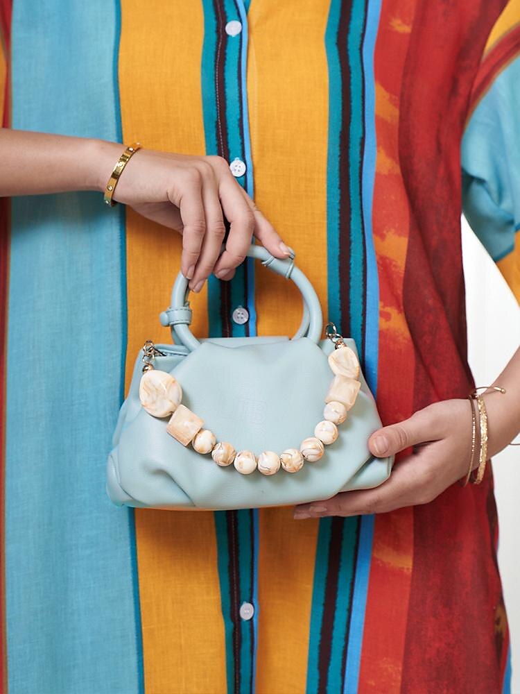 Női Kézitáska Crossbody táska Válltáska Estélyi táska Csuklótáska PU bőr Parti Menyegző Tengerpart Akril Lánc Ráncok Bővíthető Multi Carry Tömör szín Fekete Fehér Sárga 2025 - $46.99 –P1