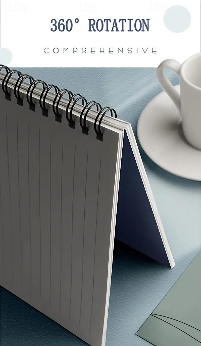 4 Notebooks With Thickened A5 Coil Simple Notepad High Appearance Horizontal Loose-leaf Book Exercise Book 2025 - $12.99 –P8