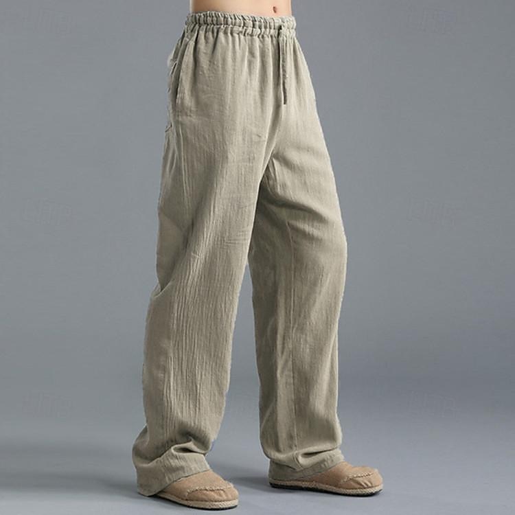 Medieval Renacimiento pantalones piratas Pirata Vikingo Color sólido Hombre Vikingo Pirata Víspera de Todos los Santos Carnaval Vacaciones Fiesta / Noche LARP Adulto Pantalones Primavera verano 2025 - $24.99 –P2