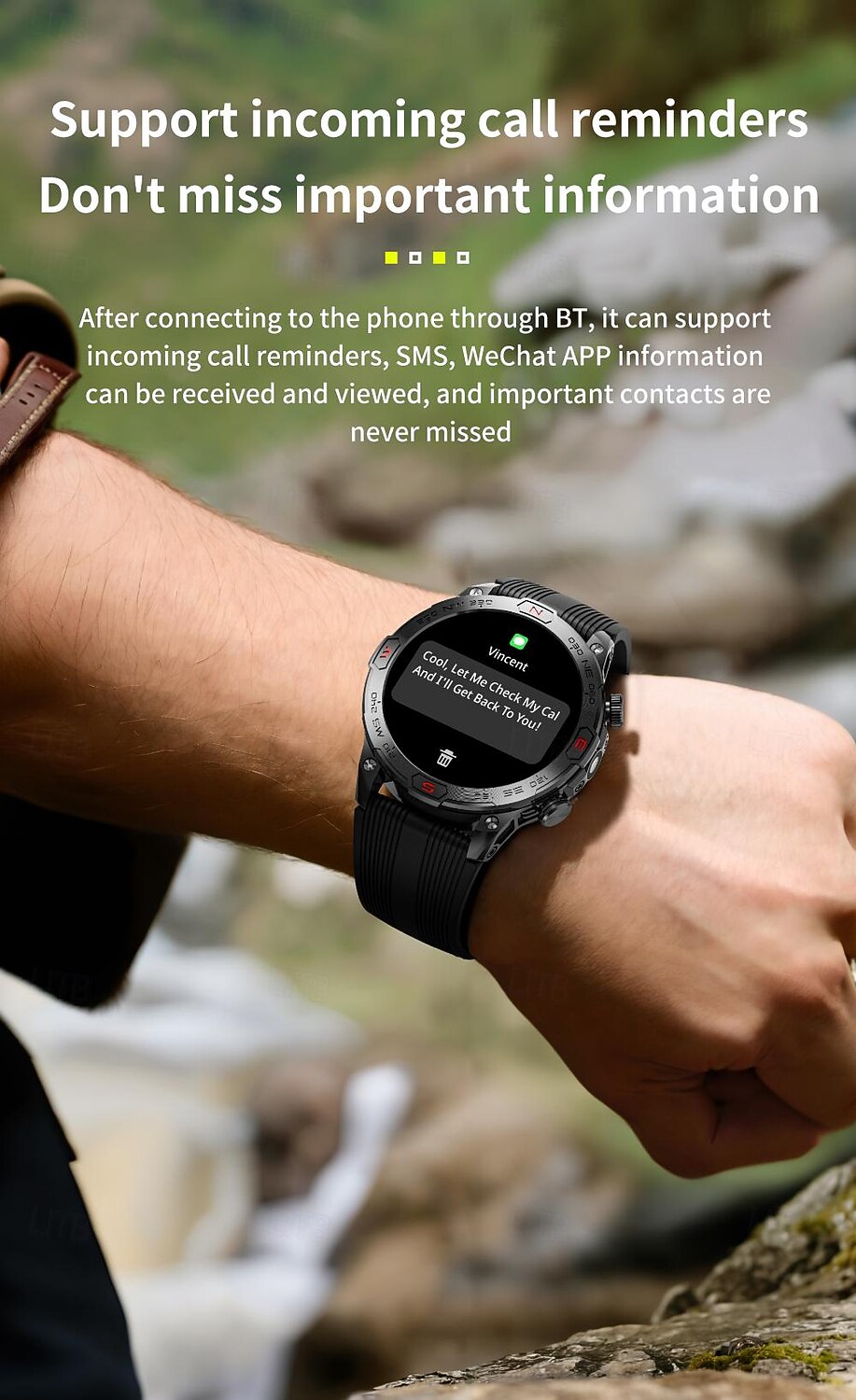 LOKMAT ZEUS 7 PRO Smart Watch 1.43 inch Smartwatch Fitness Running Watch Bluetooth Pedometer Call Reminder Activity Tracker Compatible with Android iOS Women Men Long Standby Hands-Free Calls 2025 - $57.99 –P10