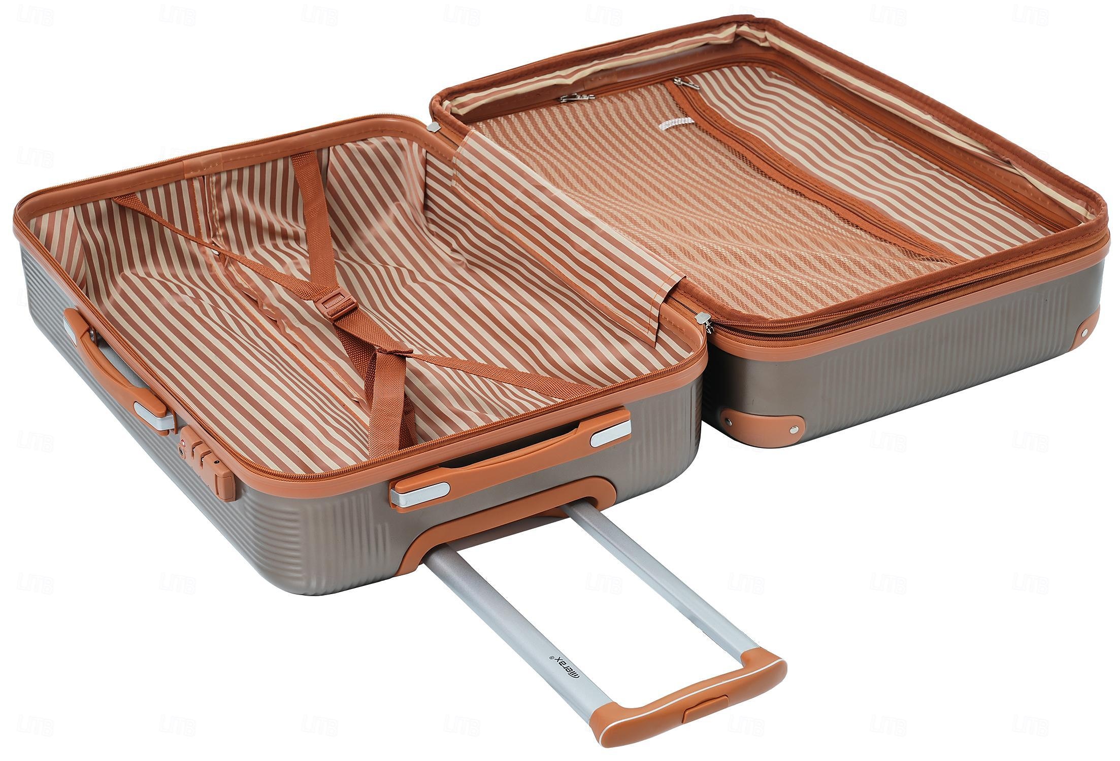 Ensemble de valises 3 pièces, bagage de voyage léger et extensible à coque rigide en ABS avec serrure Tsa, roulettes pour hommes et femmes de 2025 ? $296.09 –P20