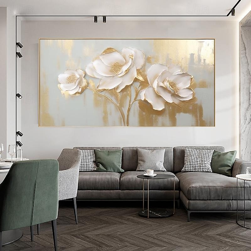 pictură în ulei forală pictură manuală abstractă artă cu flori 3d pictură în ulei pe pânză pictură în ulei peisaj natural realizat manual decorarea casei pictură în ulei cu flori de trandafir artă 2026 - $69.99 –P14