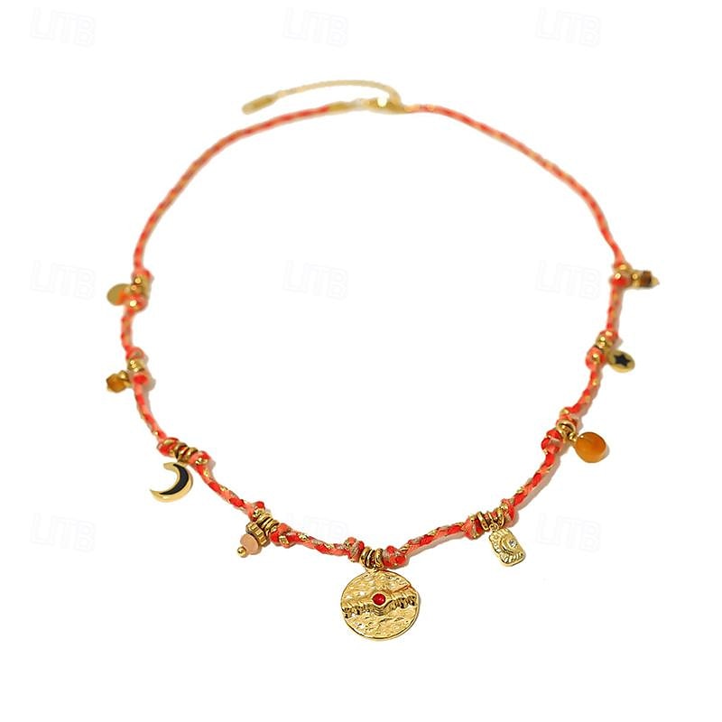 1 stuk Ketting For Dames Straat Dagelijks Legering Retro Munt 2025 - $12.99 –P3