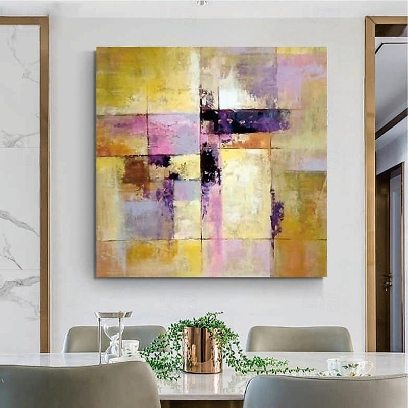 abstraktes goldenes Ölgemälde auf Leinwand, handgefertigt, modernes Ölgemälde, handgemalt, großes abstraktes Ölgemälde, Wandkunst, Gemälde für die Heimdekoration 2025 - $125.99 –P5