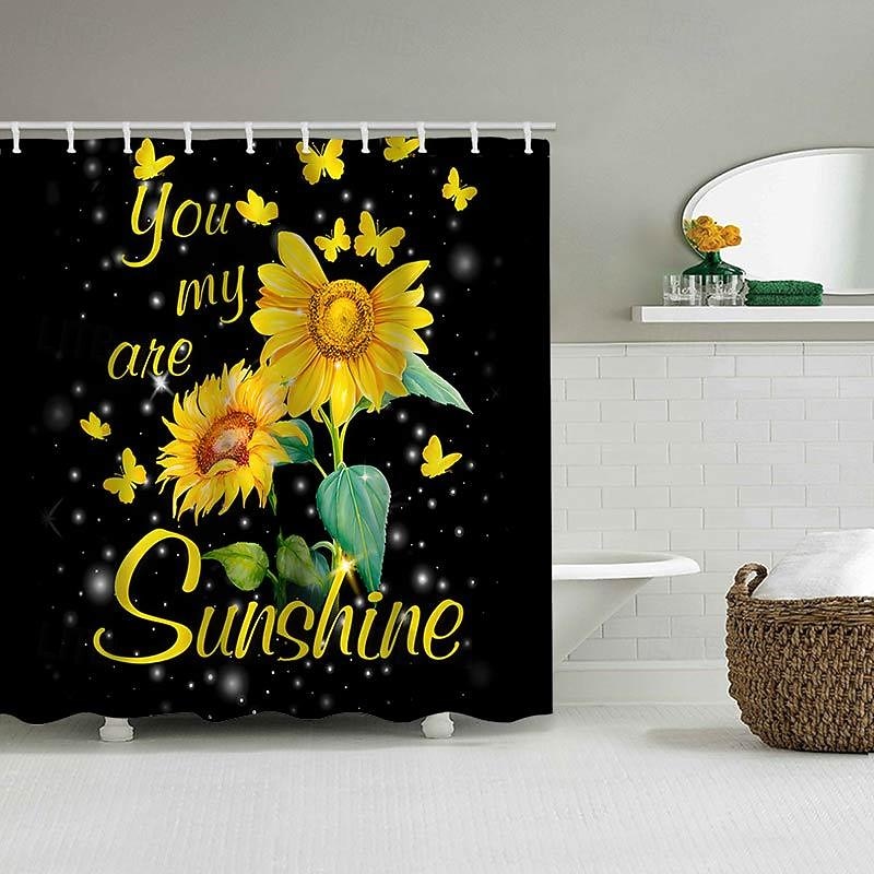 Plant Series Waterproof Shower Curtain 180cm*180cm(70"*70") Botanical Bathroom Decor Mildew Resistant Polyester Fabric for Bath Tub Shower 2025 - $23.99 –P8