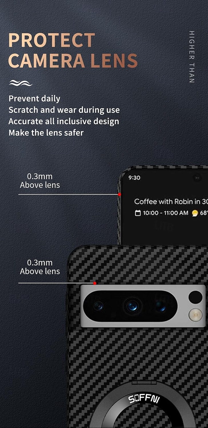 телефон Кейс для Назначение Google Pixel 8 Pro Pixel 8 Pixel 7 Pixel 7 Pro Кейс на заднюю панель со стендом Поддержка беспроводной зарядки Защита от удара ПК Металл 2025 - $20.99 –P8