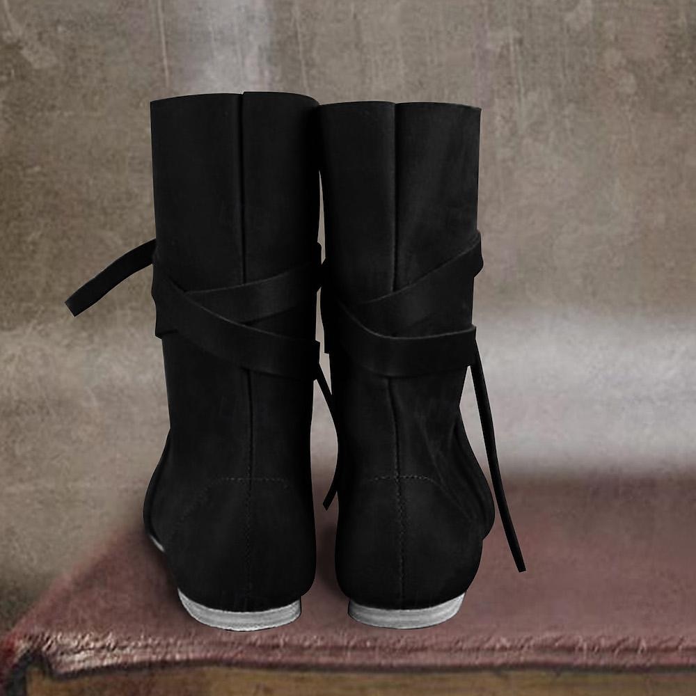 Retro Středověké Renesanční Boty Ploché jazzové boty Turn Shoes Pirát Viking Ranger Maškarní kostým Pánské Dámské Unisex Keltské Pirát předvečer Všech svatých Plesová maškaráda Večírek LARP Ren Faire 2025 - $50.99 –P8