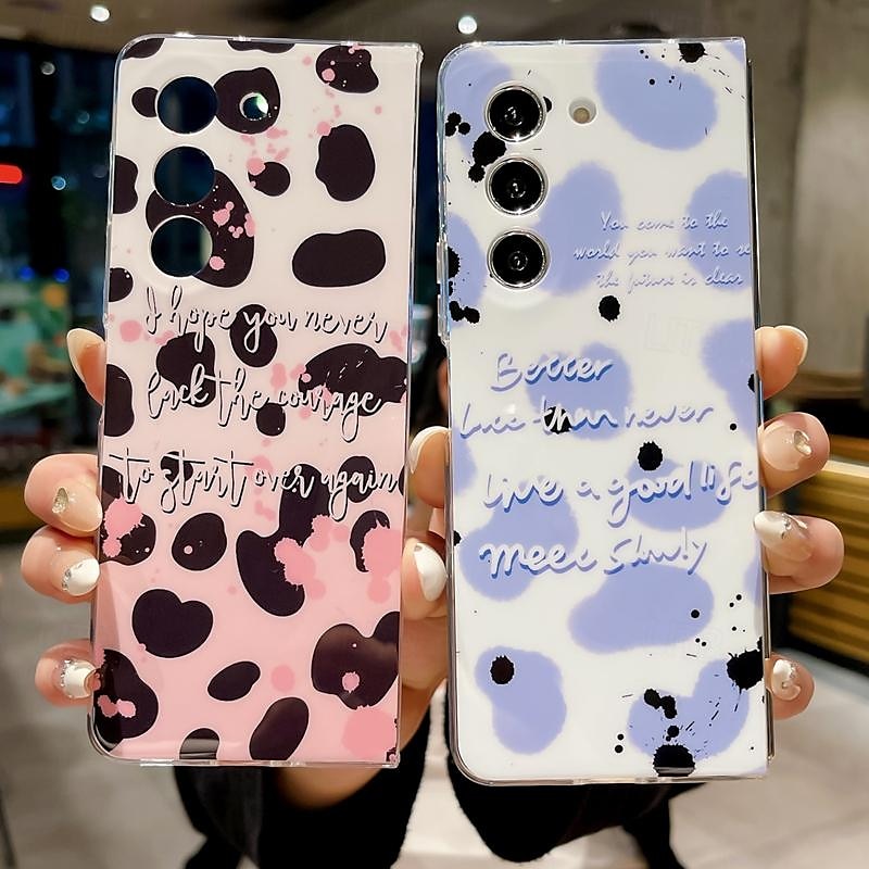 телефон Кейс для Назначение SSamsung Galaxy Z-сгиб 6 Z Fold 5 Z Fold 4 Z Fold 3 Кейс на заднюю панель Ультратонкий Защита от удара Бабочка ТПУ 2025 - $18.99 –P14