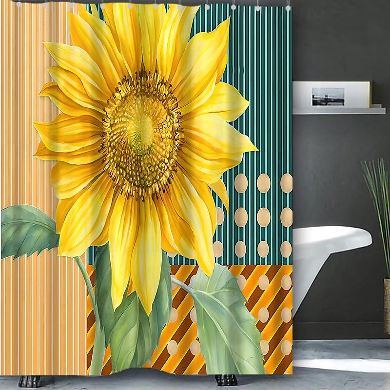 Plant Series Waterproof Shower Curtain 180cm*180cm(70"*70") Botanical Bathroom Decor Mildew Resistant Polyester Fabric for Bath Tub Shower 2025 - $23.99 –P13