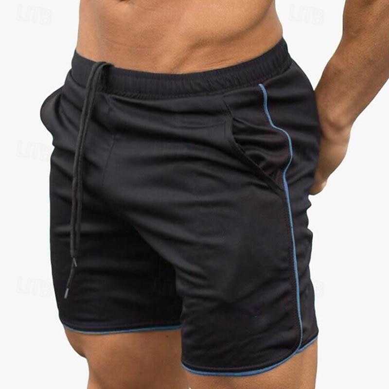 Муж. Шорты для бега Шорты для занятий в спортивном зале Толстовки Карман Эластичный пояс Шорты на открытом воздухе Для занятий спортом Атлетический Быстровысыхающий Легкость Мягкий 2025 - $11.49 –P3