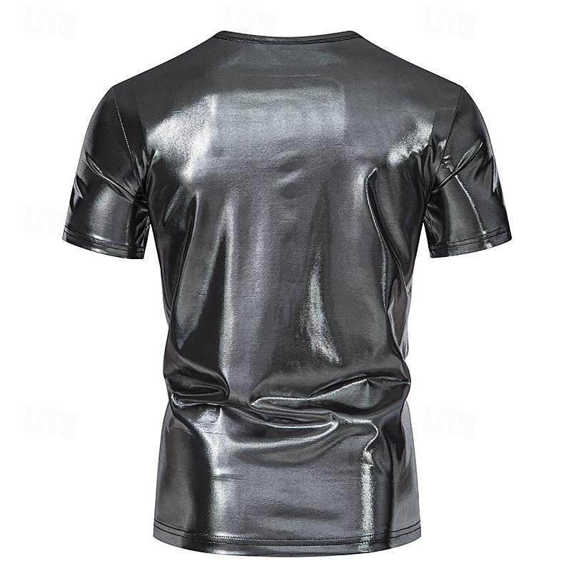 Retro Vintage 1970s Disco T-shirt Disco Round Neck Men's Halloween Carnival Masquerade Event / Party Bachelorette Party Pride Parade Adults' T-shirt 2025 - $22.99 –P2