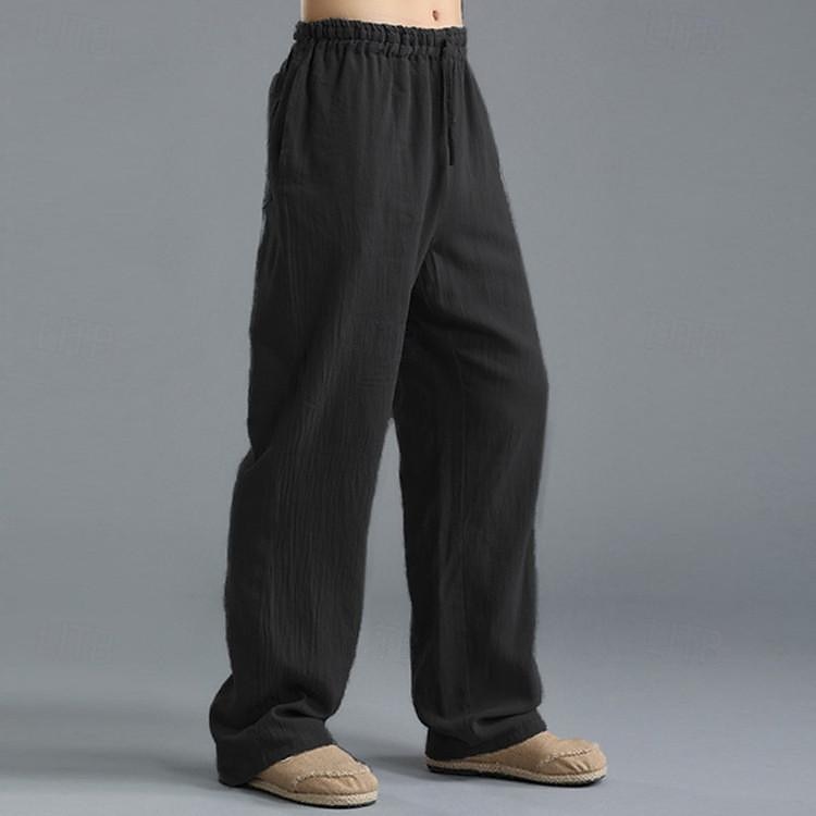 Medieval Renacimiento pantalones piratas Pirata Vikingo Color sólido Hombre Vikingo Pirata Víspera de Todos los Santos Carnaval Vacaciones Fiesta / Noche LARP Adulto Pantalones Primavera verano 2025 - $24.99 –P4