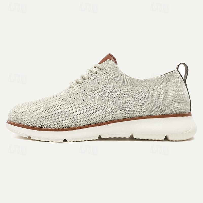 sneakers da uomo leggere e traspiranti in maglia: scarpe da passeggio comode e casual con supporto per l'arco plantare del 2025 a $34.99 –P1