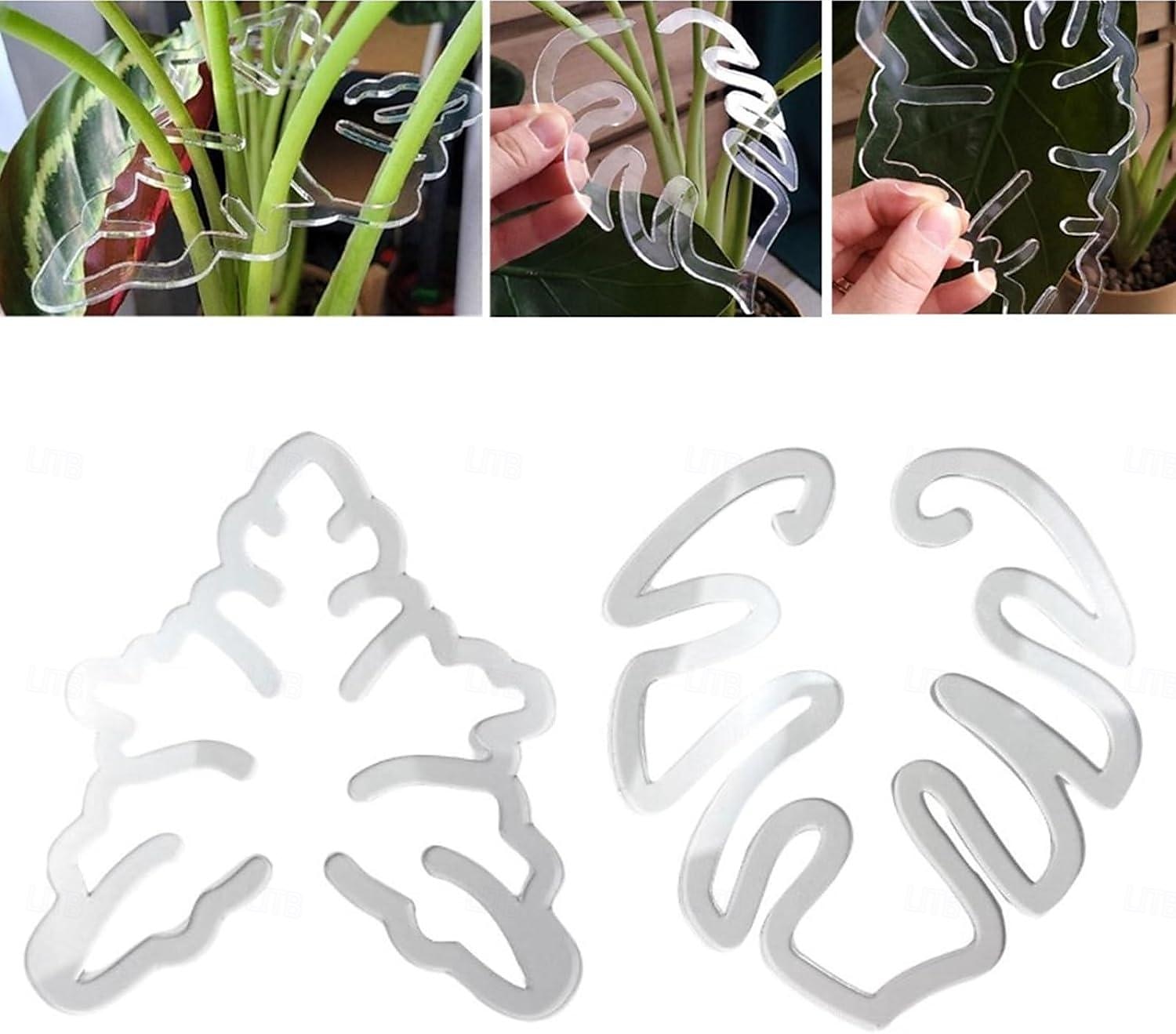 2025年 2個/セット タートルシェル竹クランプセット、植物茎プラスチックサポート、タートルシェル竹クランプ再利用可能な植物保持サポート、花茎ホルダー  コレクション – $20.99 –P7